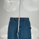 Chaps Ralph Lauren Carpenter Jeans - 36W 30L Blue Cotton