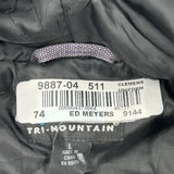 Bergey'S Truck Centers Tri-Mountain Workwear Jacket - Large Gray Polyester