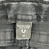 True Religion Skinny Jeans - 27W US 2 Black Cotton Blend