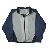 Reebok Windbreaker - Medium Gray Nylon