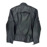 Milwaukee Motorcycle Leather Jacket - 2XL Black Leather