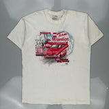 Nhra Winston Drag Racing Competitors View Graphic T-Shirt - 2XL White Cotton