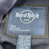Hard Rock Cafe Sweatshirt - Medium Navy Cotton Blend