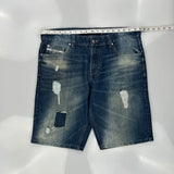 Ecko Unltd Denim Shorts - 34W 11L Blue Denim
