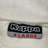 Kappa Polo Shirt - XL Beige Cotton