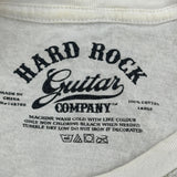 Guitar Company Hard Rock Cafe Graphic T-Shirt - Large Black Cotton