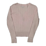 Tommy Hilfiger Cardigan - Medium Pink Cotton