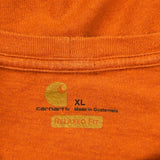 Carhartt T-Shirt - XL Orange Cotton