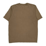 Carhartt T-Shirt - Large Brown Cotton