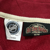 Chicago Blackhawks Old Time Hockey Nhl Sweatshirt - Medium Red Cotton