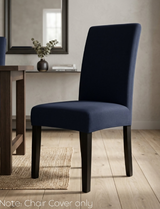 Anyseat Navy Chair Cover – Waterproof Elastic Slipcover with Anti‑Dirt Protection for Dining Room, Kitchen, Wedding, Hotel, Banquet & Restaurant
