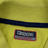 Kappa Polo Shirt - XL Yellow Cotton