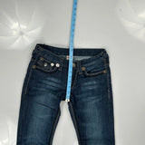 True Religion Skinny Jeans - 28W UK 6 Dark Wash Denim
