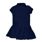 Age 7 Polo By Ralph Lauren Dress - Small Navy Cotton
