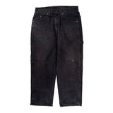 Dickies Carpenter Pants - 32W 29L Black Cotton