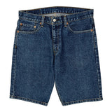 Levis Denim Shorts - 32W 10L Blue Cotton