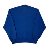 90'S Blank Made In USA Russell Athletic Sweatshirt - Large Blue Cotton