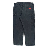 Dickies Carpenter Trousers - 36W 30L Grey Cotton