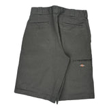 Workwear Dickies Shorts - 32W 10L Grey Cotton Blend