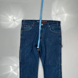 Dickies Carpenter Jeans - 36W 31L Blue Cotton
