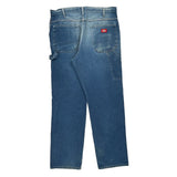 Dickies Carpenter Jeans - 36W 32L Blue Cotton