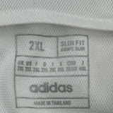 Real Madrid Adidas 2023-24 Vini Jr Home Football Shirt - 2XL White Polyester
