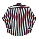 Tommy Hilfiger Striped Shirt - Large Multicoloured Cotton
