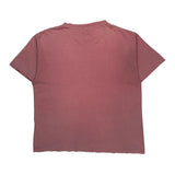 Nike Graphic T-Shirt - Large Pink Cotton