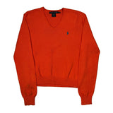 Ralph Lauren Sweater - XL Orange Cotton