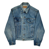 Levis Denim Jacket - Large Blue Cotton