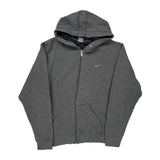 Nike Hoodie - Medium Grey Cotton