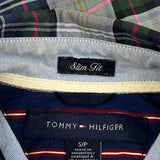 Tommy Hilfiger Slim Fit Shirt - Small Multicoloured Cotton