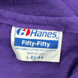 Class Of 1988 Hanes Single Stitch T-Shirt - Large Purple Cotton Blend