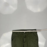 Dockers Carpenter Trousers - 34W 30L Green Cotton