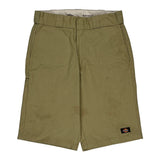 Relaxed Fit Dickies Shorts - 28W 13L Beige Polyester Blend