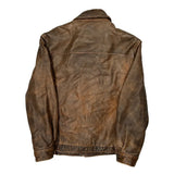 John Ashford Leather Jacket - Medium Brown Leather