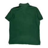 Polo By Ralph Lauren Slim Fit Polo Shirt - Large Green Cotton