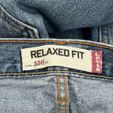 Levis 550 Jeans - 32W 30L Blue Cotton