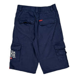 Ecko Unltd Cargo Shorts - 29W 12L Blue Cotton