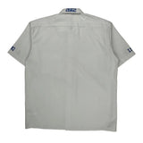 S.Y.S Dickies Short Sleeve Shirt - Large White Polyester Blend