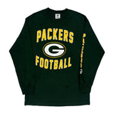 Green Bay Packers Nfl Long Sleeve T-Shirt - Large Green Cotton