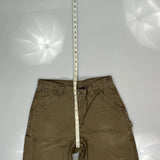 Carhartt Carpenter Trousers - 32W 34L Brown Cotton