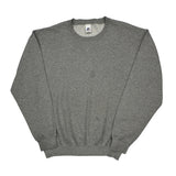 Russell Athletic Sweatshirt - XL Grey Cotton Blend