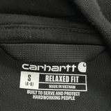 Carhartt Graphic Hoodie - Small Black Cotton