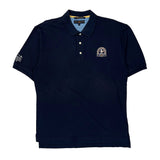 Tommy Hilfiger Polo Shirt - Large Navy Cotton