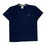 Nike T-Shirt - Medium Blue Cotton