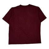Carhartt T-Shirt - XL Burgundy Cotton