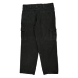 Unbranded Cargo Trousers - 36W 30L Black Cotton