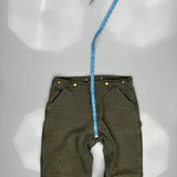 Carhartt Carpenter Trousers - 35W 32L Green Cotton