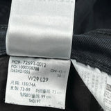 Levis 501 Jeans - 29W 29L Black Cotton